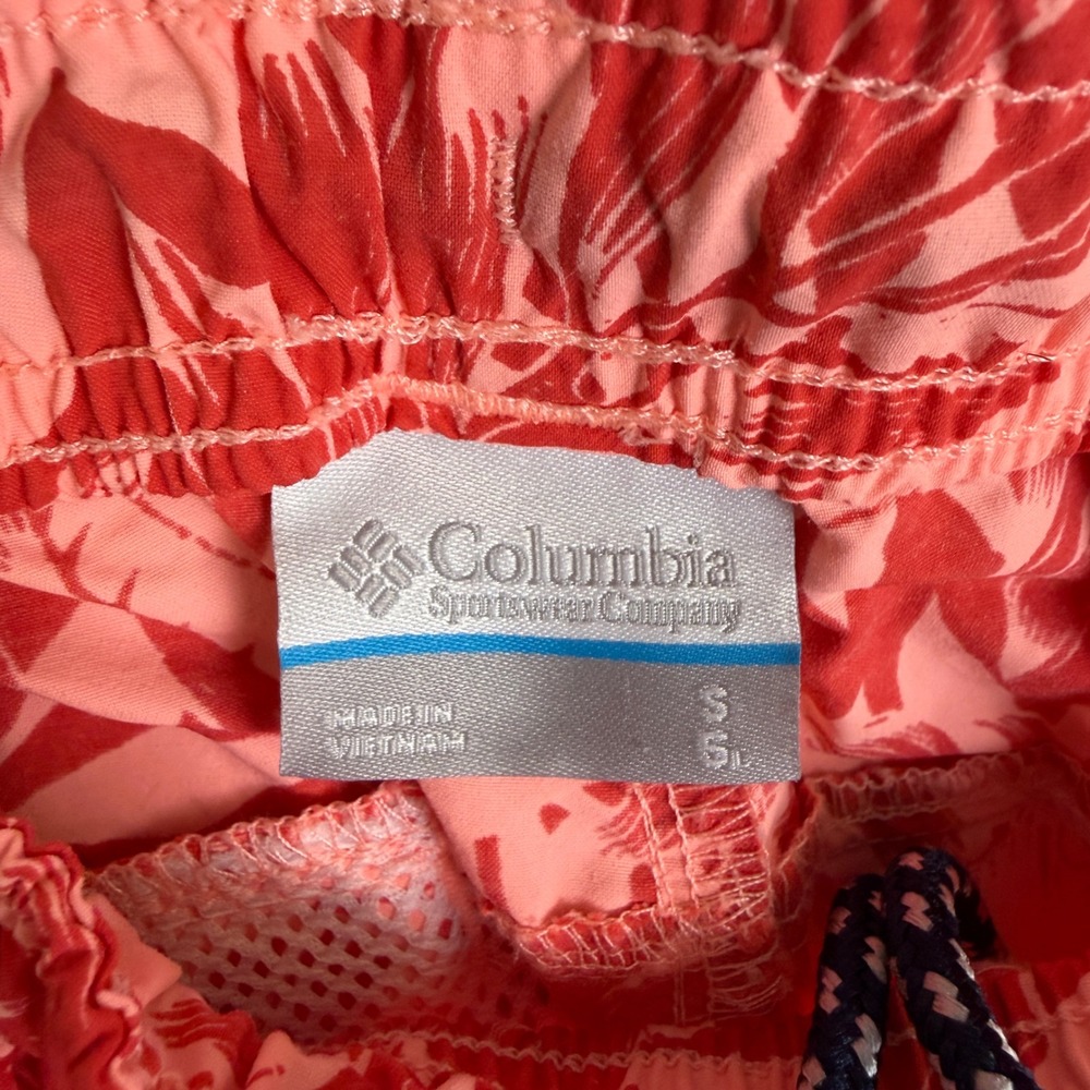 Columbia PFG Sandy River Shorts Bundle 2 Womens Small Tropical Leaf Fishing Gorp - Picture 7 of 16